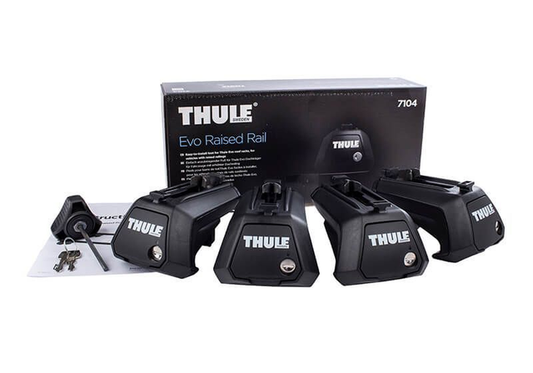Thule 710410 Evo Raised Rail Dachträgerfüße